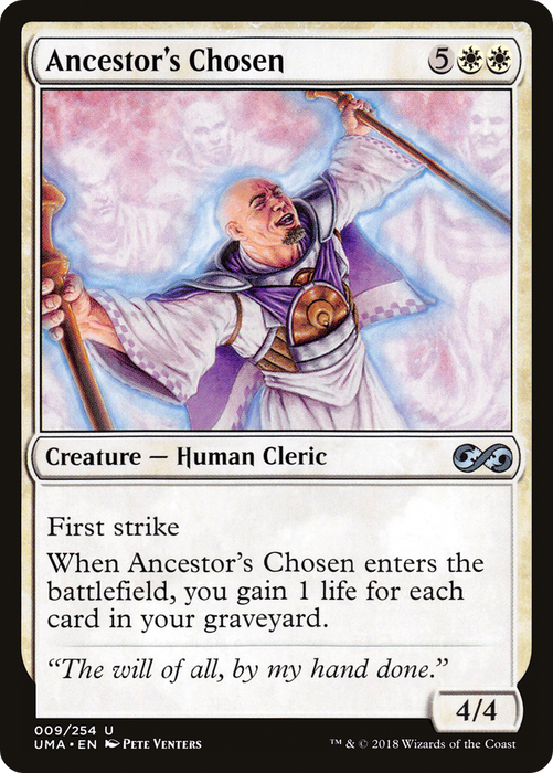 Ancestor's Chosen (UMA-009) - uncommon - Foil