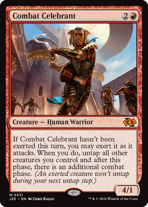 Combat Celebrant (J25-531) - mythic