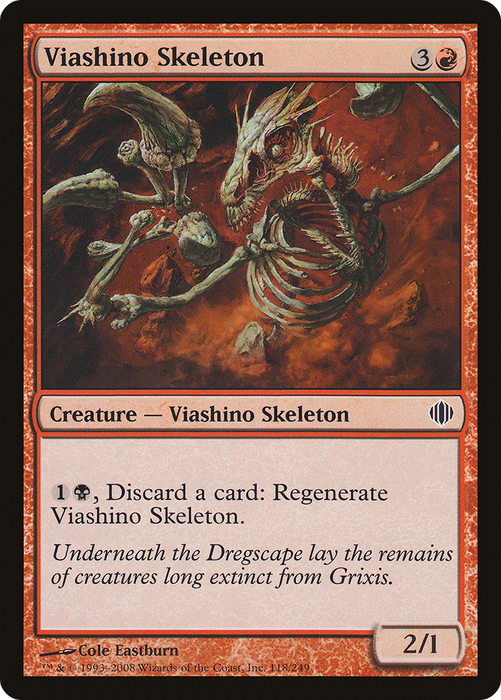 Viashino Skeleton (ALA-118) - common - Foil