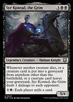 Syr Konrad, the Grim (M3C-207) - uncommon