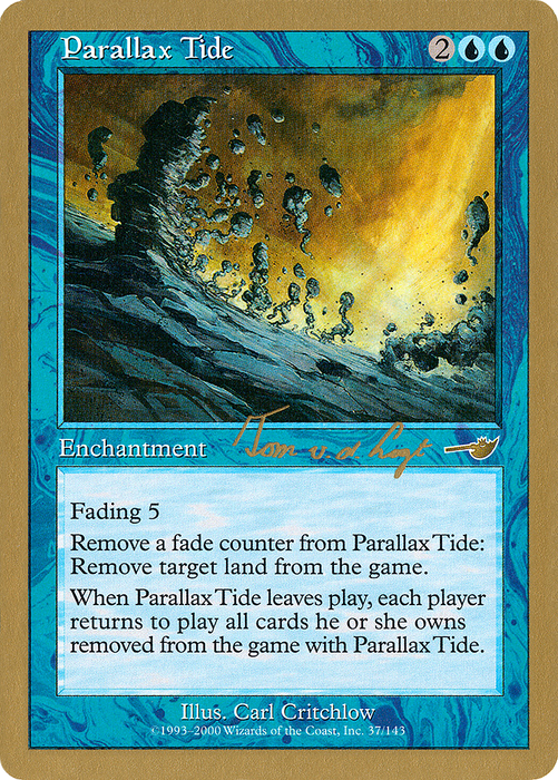 Parallax Tide (WCD-TVDL37) - rare
