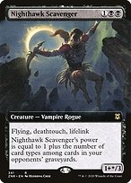 Nighthawk Scavenger (ZNR-341) - rare: (Extended Art) - Foil