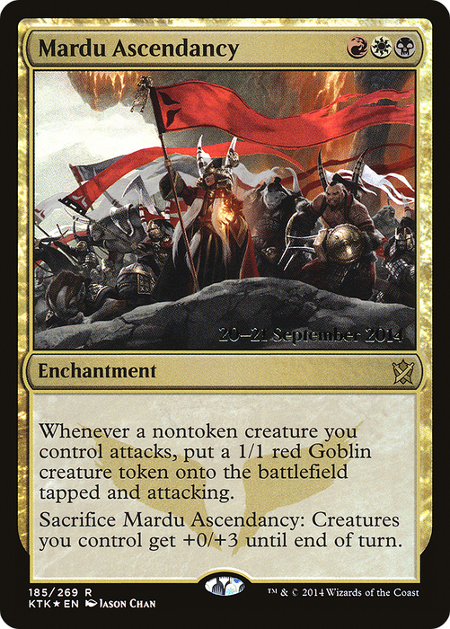 Mardu Ascendancy (PRE-185S) - rare - Foil