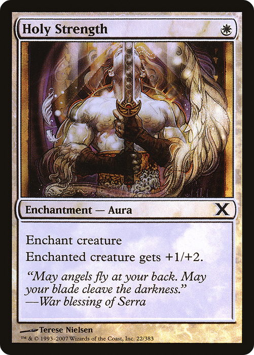 Holy Strength (10E-22★) - common - Foil