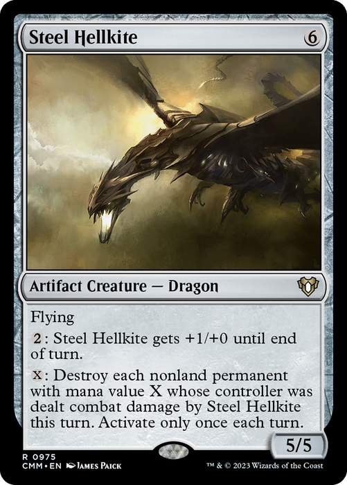 Steel Hellkite (CMM-975) - rare