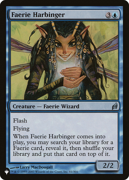 Faerie Harbinger (LIST-LRW-61) - uncommon