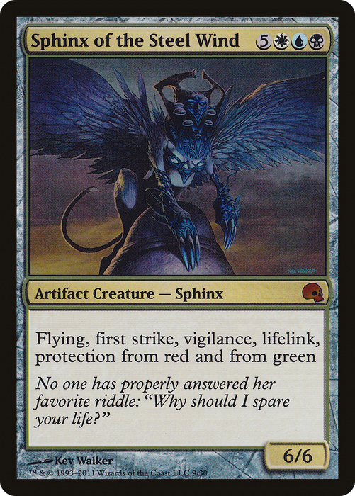 Sphinx of the Steel Wind (GRV-009) - mythic - Foil