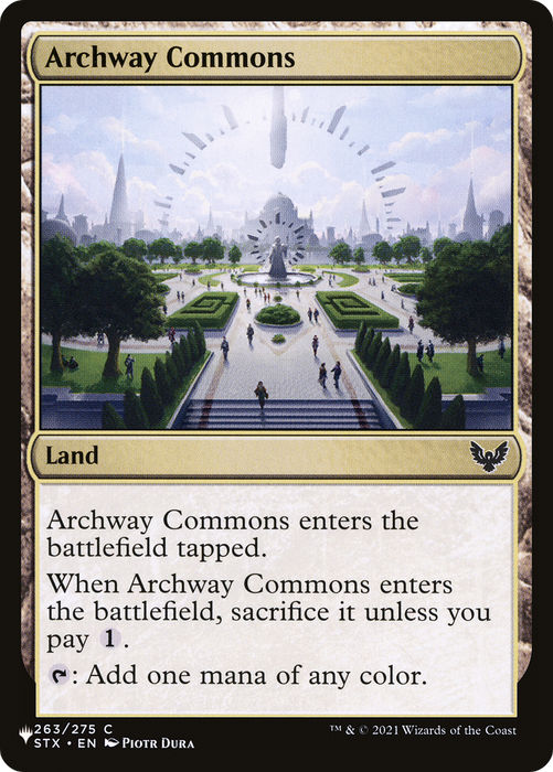 Archway Commons (LIST-STX-263) - common