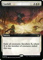 Sunfall (MOM-349) - rare: (Extended Art) - Foil
