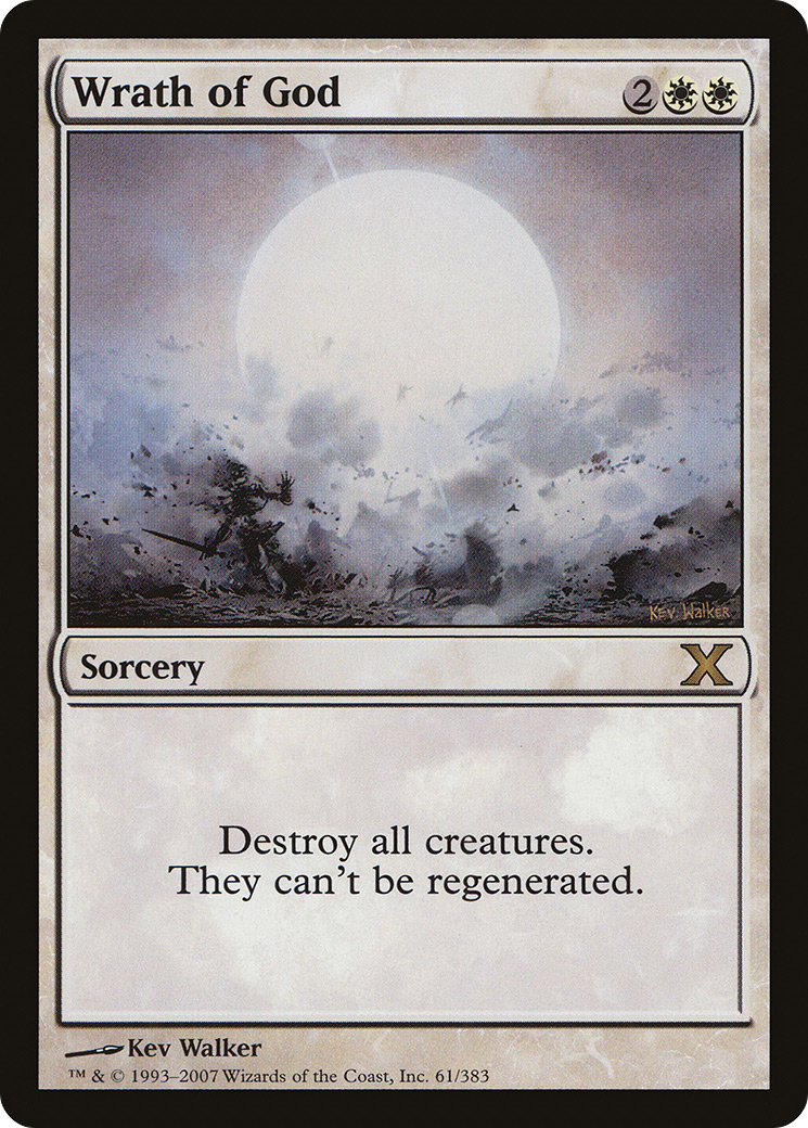 Wrath of God (10E-061) - rare