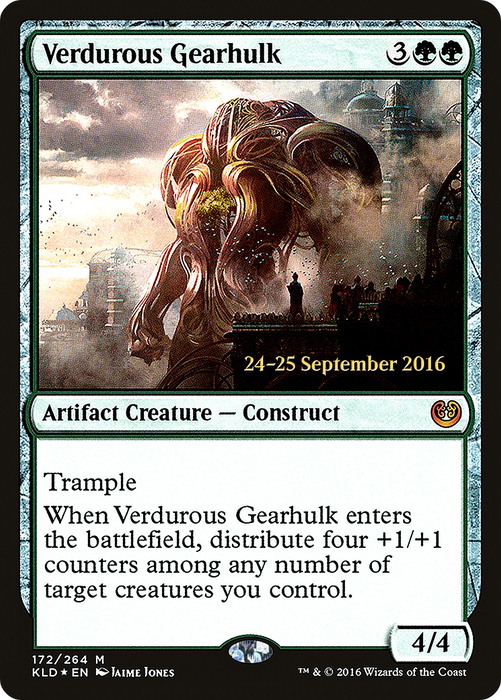 Verdurous Gearhulk (PRE-172S) - mythic - Foil