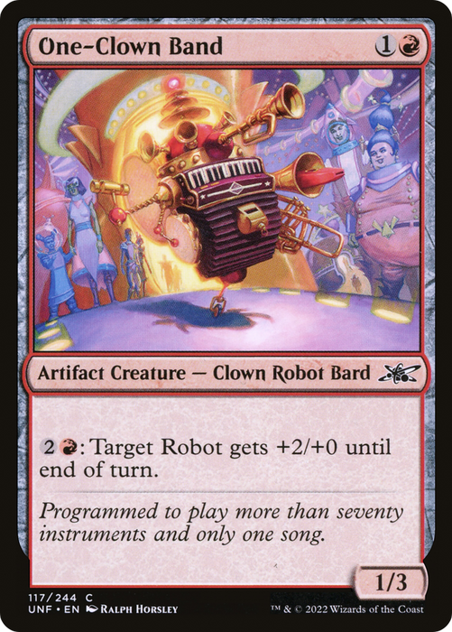 One-Clown Band (UNF-117) - common - Foil
