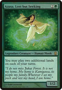 Azusa, Lost but Seeking (OVER-001) - rare - Foil