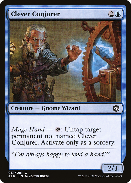 Clever Conjurer (AFR-051) - common - Foil