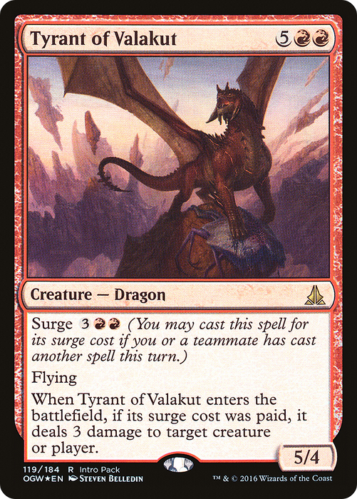 Tyrant of Valakut (UMP-119) - rare - Foil