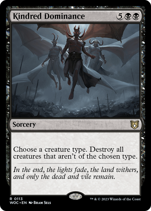 Kindred Dominance (WOC-113) - rare