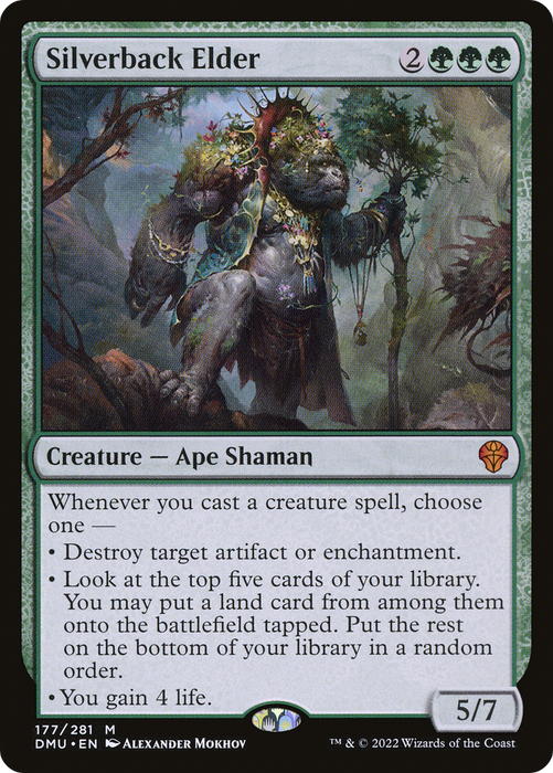 Silverback Elder (DMU-177) - mythic - Foil
