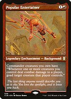 Popular Entertainer (CLB-509) - rare - Etched Foil