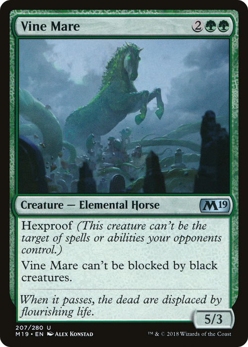 Vine Mare (M19-207) - uncommon - Foil