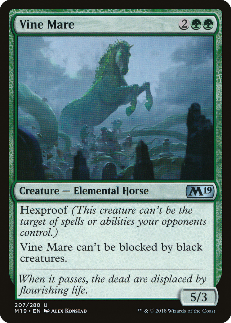 Vine Mare (M19-207) - uncommon - Foil