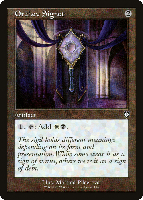 Orzhov Signet (BRC-154) - common