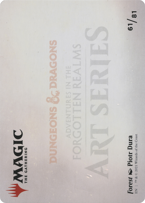 Forest // Forest (AAFR-061) - common (Borderless) - Foil