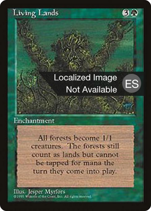 Living Lands (4BB-260) - rare