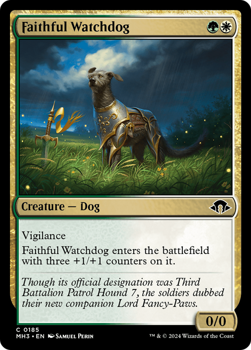 Faithful Watchdog (MH3-185) - common - Foil