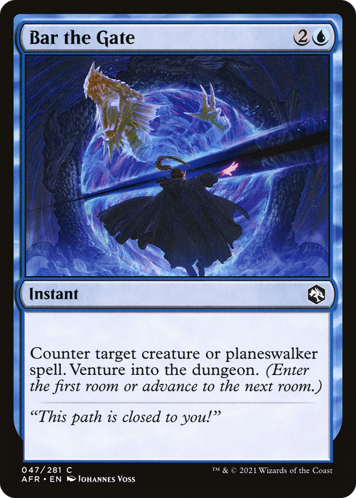 Bar the Gate (AFR-047) - common - Foil