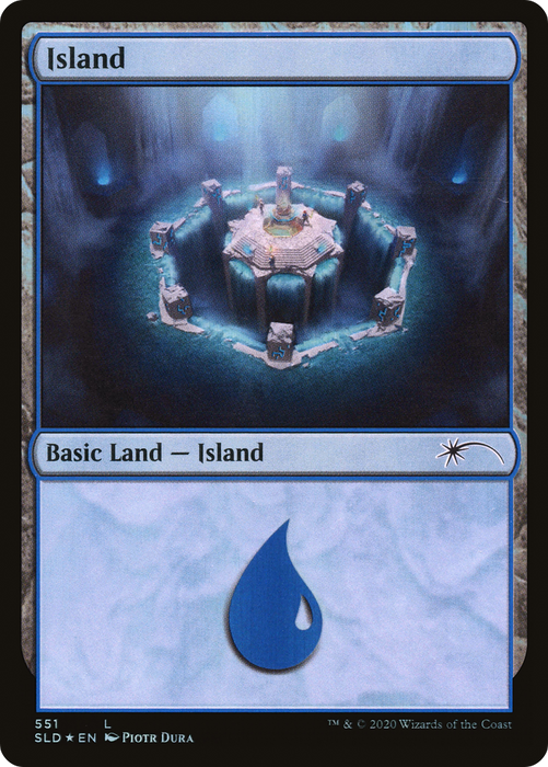 Island (SLD-551) - common - Foil
