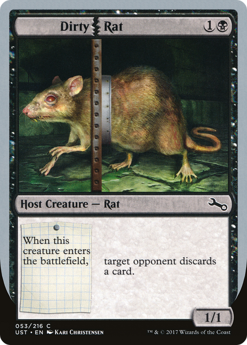 Dirty Rat (UST-053) - common - Foil