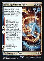 The Apprentice's Folly (PRE-200S) - rare - Foil