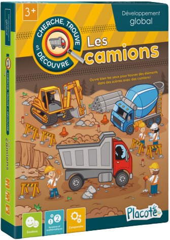 Cherche, Trouve et Découvre: Les Camions (français)
