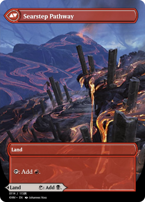 Blightstep Pathway // Searstep Pathway (PRM-88402) - rare - Foil