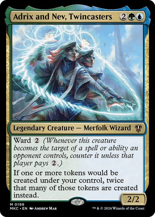 Adrix and Nev, Twincasters (MKC-198) - mythic