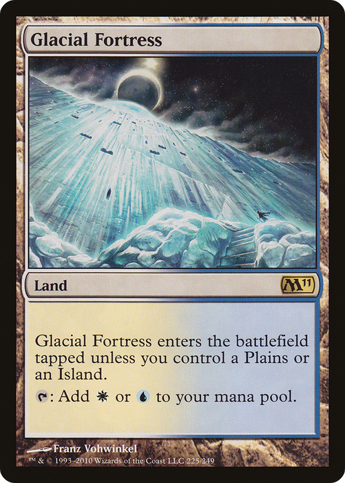 Glacial Fortress (M11-225) - rare - Foil