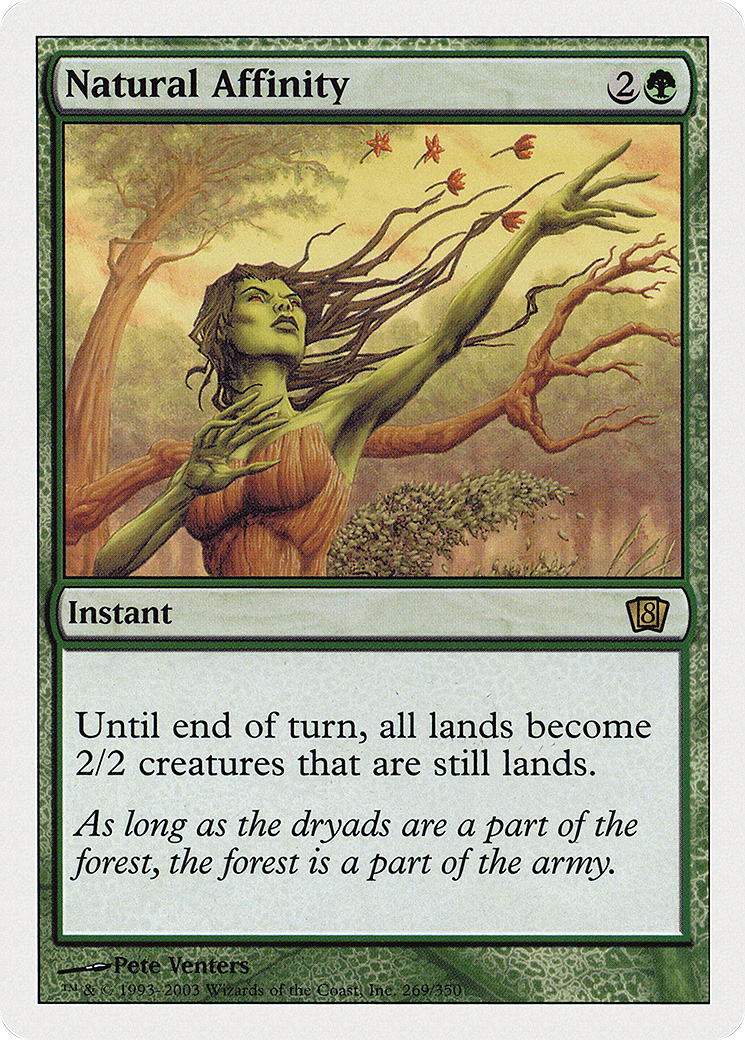 Natural Affinity (8ED-269) - rare