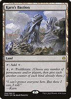 Karn's Bastion (WAR-248) - rare