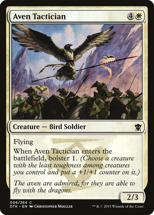 Aven Tactician (DTK-006) - common - Foil