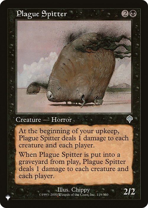 Plague Spitter (LIST-INV-119) - uncommon