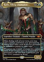Kotis, Sibsig Champion (TDC-005) - mythic (Borderless) - Foil