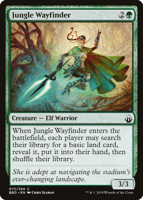 Jungle Wayfinder (BBD-072) - common - Foil