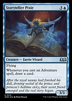 Storyteller Pixie (WOE-313) - uncommon - Foil