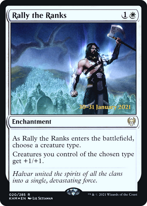 Rally the Ranks (PRE-20S) - rare - Foil