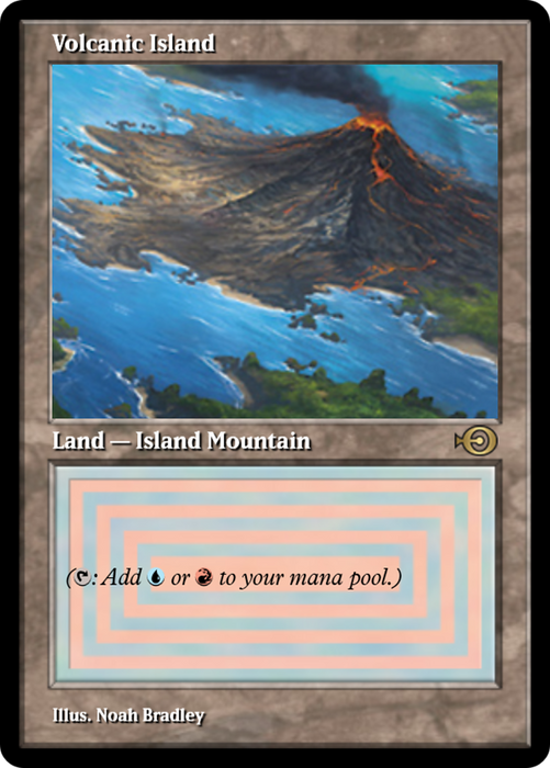 Volcanic Island (PRM-43626) - rare - Foil