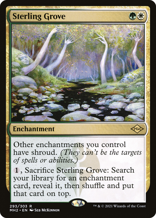 Sterling Grove (MH2-293) - rare - Etched Foil