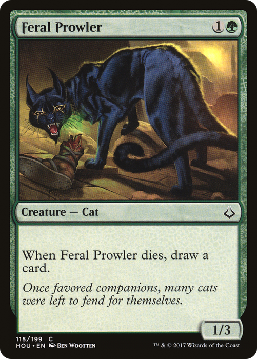 Feral Prowler (HOU-115) - common - Foil