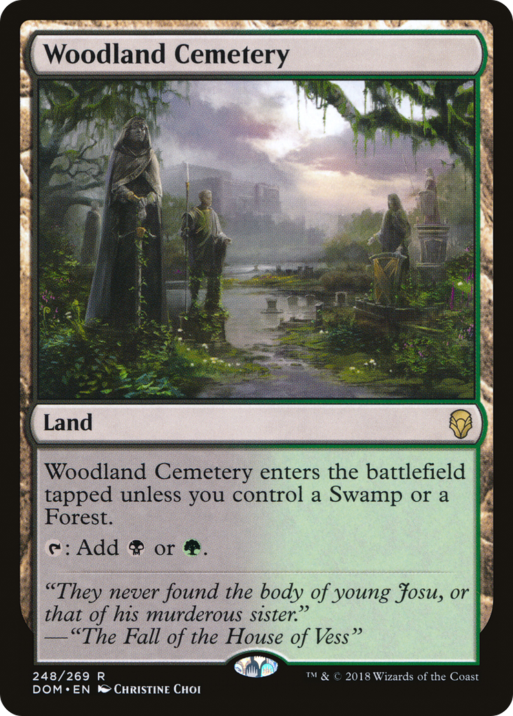 Woodland Cemetery (DOM-248) - rare