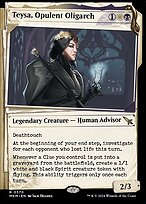 Teysa, Opulent Oligarch (MKM-370) - rare: (Showcase) - Foil