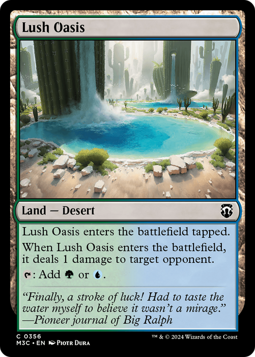 Lush Oasis (M3C-356) - common
